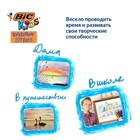 Карандаши цветные 12 цветов, BIC «Kids Evolution Stripes», пластиковые, детские - Фото 7