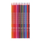 Карандаши цветные 12 цветов, BIC «Kids Evolution Stripes», пластиковые, детские - Фото 9