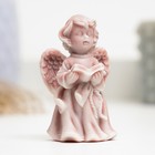 Фигура "Ангелочек молящийся с книжкой" 6см, микс - фото 24556447