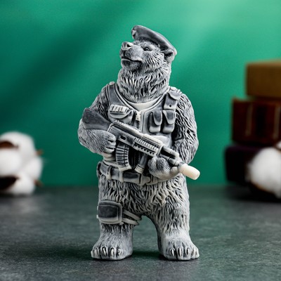 Фигура "Медведь военный" 13,5см