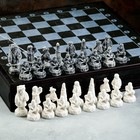 Шахматы "Север" 32шт/8см, в комплекте фигуры и доска - Фото 2