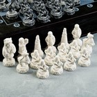 Шахматы "Север" 32шт/8см, в комплекте фигуры и доска - фото 9609716