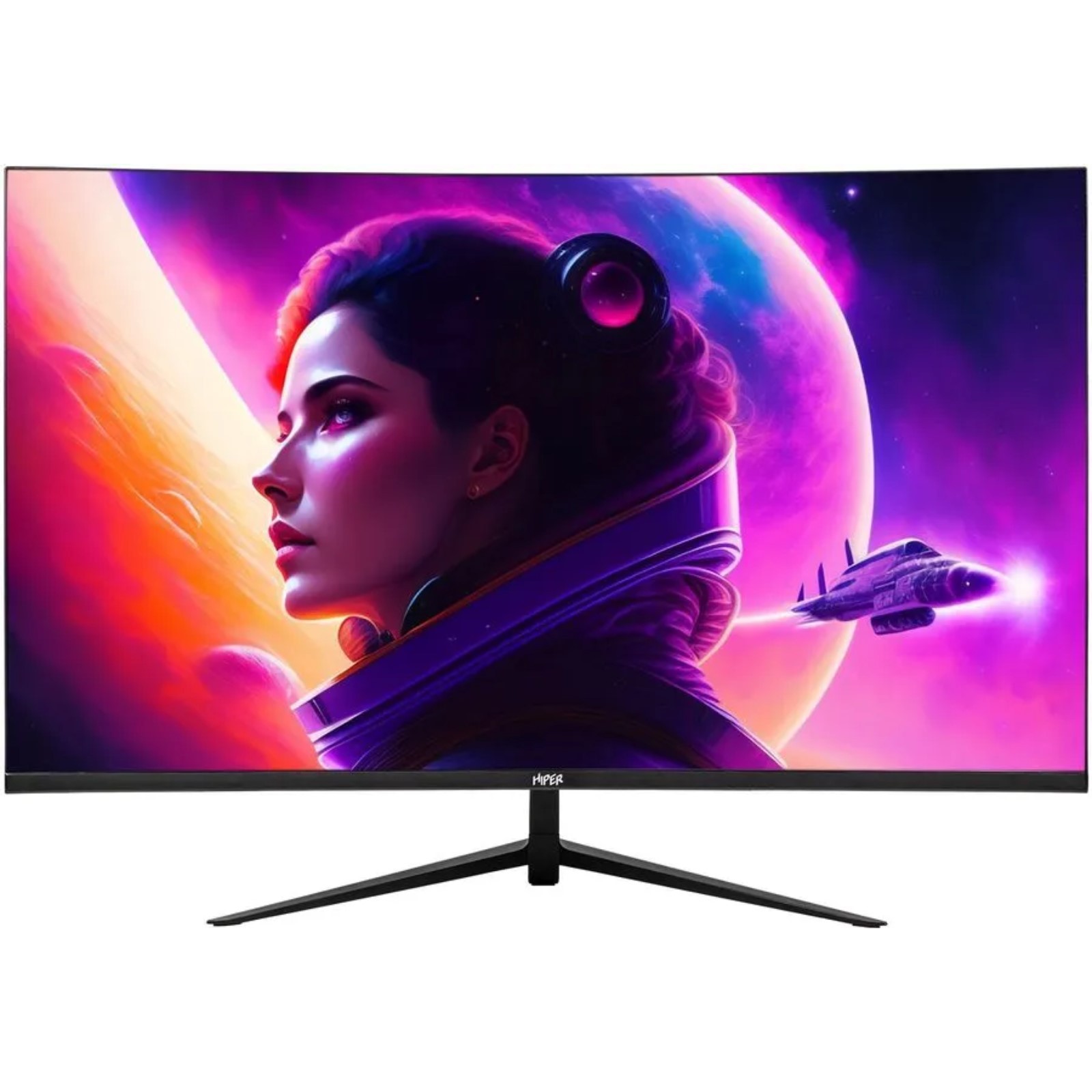 Монитор Hiper PB2701, 27", VA, 2560x1440, 165Гц, 1 мс, HDMI, DP, чёрный ...