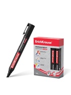 Маркер перманентный 0.5-4.6 мм Erich Krause P-500 чёрный, наконечник скошенный, чернила на спиртовой основе светостойкие, водостойкие без ксилола - Фото 2