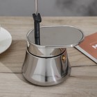 УЦЕНКА Кофеварка гейзерная Magistro Semi, на 6 чашек, 300 мл, нержавеющая сталь - Фото 3