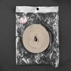 Резинка тканая, мягкая, 40 мм, 4.5±1 м, чёрная, бежевая - Фото 4