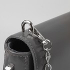 Крепления для ручек на сумку, металлические, 1,8 × 1,5 × 0,5 см, 2 шт, 4 винта, цвет серебряный - Фото 3