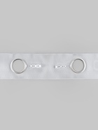 Шторная лента с люверсами, для драпировки, органза, d=4.2 см, 8.5 см, 50±1 м, прозрачная, белая - Фото 3