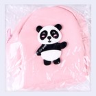 Сумка для куклы «Панда», цвет розовый - фото 7455095