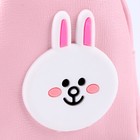 Сумка для куклы «Милый кролик», цвет розовый - фото 7455132
