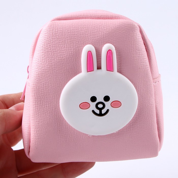 Сумка для куклы «Милый кролик», цвет розовый - фото 1882832866