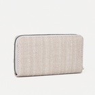 Кошелёк на молнии, серый - фото 57983904