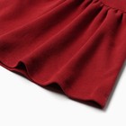 Платье и повязка Крошка Я Cherry Red, рост 62-68, вишневый - Фото 4