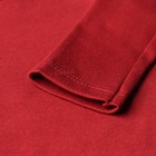 Новый год.Боди с рюшами Крошка Я Cherry Red, рост 74-80, вишневый 9567351 - фото 13377317