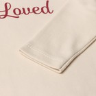Комплект боди Крошка Я Loved, 2 шт., рост 86-92, бежевый - Фото 3