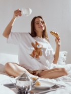 Пижама женская: футболка, шорты, KAFTAN «Мишка», размер 40-42 - Фото 6