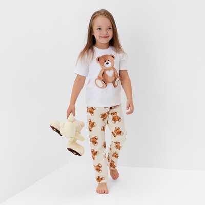 Пижама детская KAFTAN «Мишка», размер 30 (98-104 см)