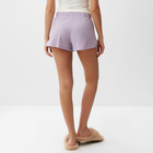 Шорты женские KAFTAN Basic line, размер 42, сиреневые - фото 24319819