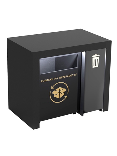 Стол проверки товара «Клик Мебель. Стандарт», 1 ящик, 1278×700×1000 мм, цвет чёрный матовый