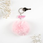 Брелок для ключей пушистик, детский «Волшебной девочке», 9 х 10 см - Фото 4