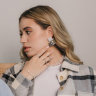 Серьги акрил «Квадрат» плоский, цветные - фото 23292747