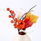Декор на палочке «Тыква и ягодки» 7 × 15 × 24 см - фото 7455318