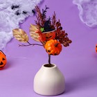 Декор на палочке «Хэллоуинская тыква» 7 × 16 × 27 см - фото 11068567