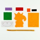 Ёлочная подвеска из фетра своими руками «Новый год! Бёлочка», набор для творчества - Фото 3