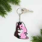 Брелок для ключей, резиновый, аниме «Чиби», 6.2×5.3 см - Фото 3