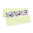 Полотенце махровое Collorista "Бабочки", размер 30х70 см, 100% хлопок, 450 г/м2 - Фото 2