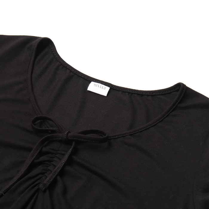 Сорочка женская MINAKU, цвет чёрный, размер 42 - фото 1928302212