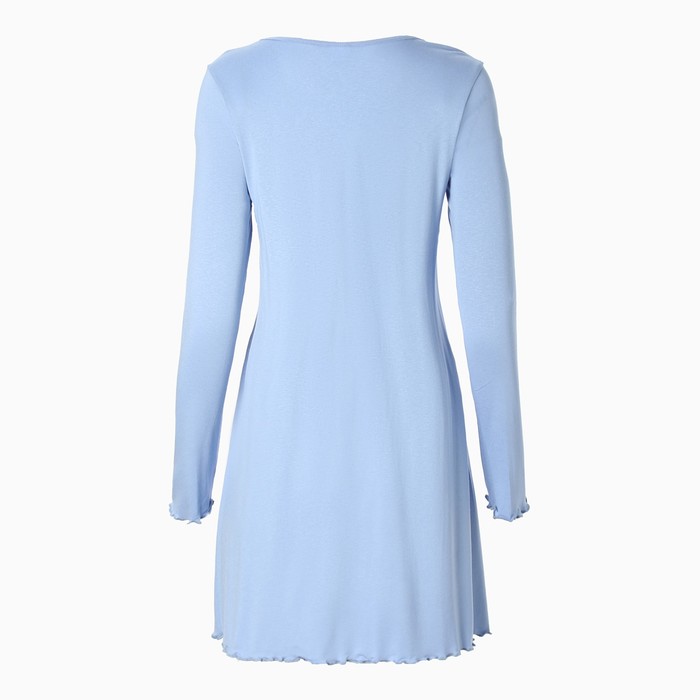 Сорочка женская MINAKU, цвет голубой, размер 42 - фото 1909313310