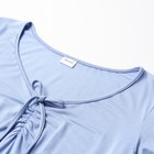 Сорочка женская MINAKU, цвет голубой, размер 44 - Фото 2