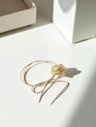 Чокер «Танго» цветок на шнурке, роза тренд, цвет белый - Фото 4