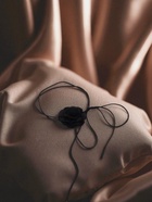 Чокер «Танго» цветок на шнурке, роза тренд, цвет чёрный - Фото 3