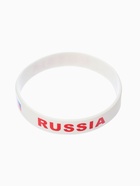 Силиконовый браслет «РОССИЯ», цвет бело-красный - Фото 1