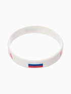 Силиконовый браслет «РОССИЯ», цвет бело-красный - Фото 3