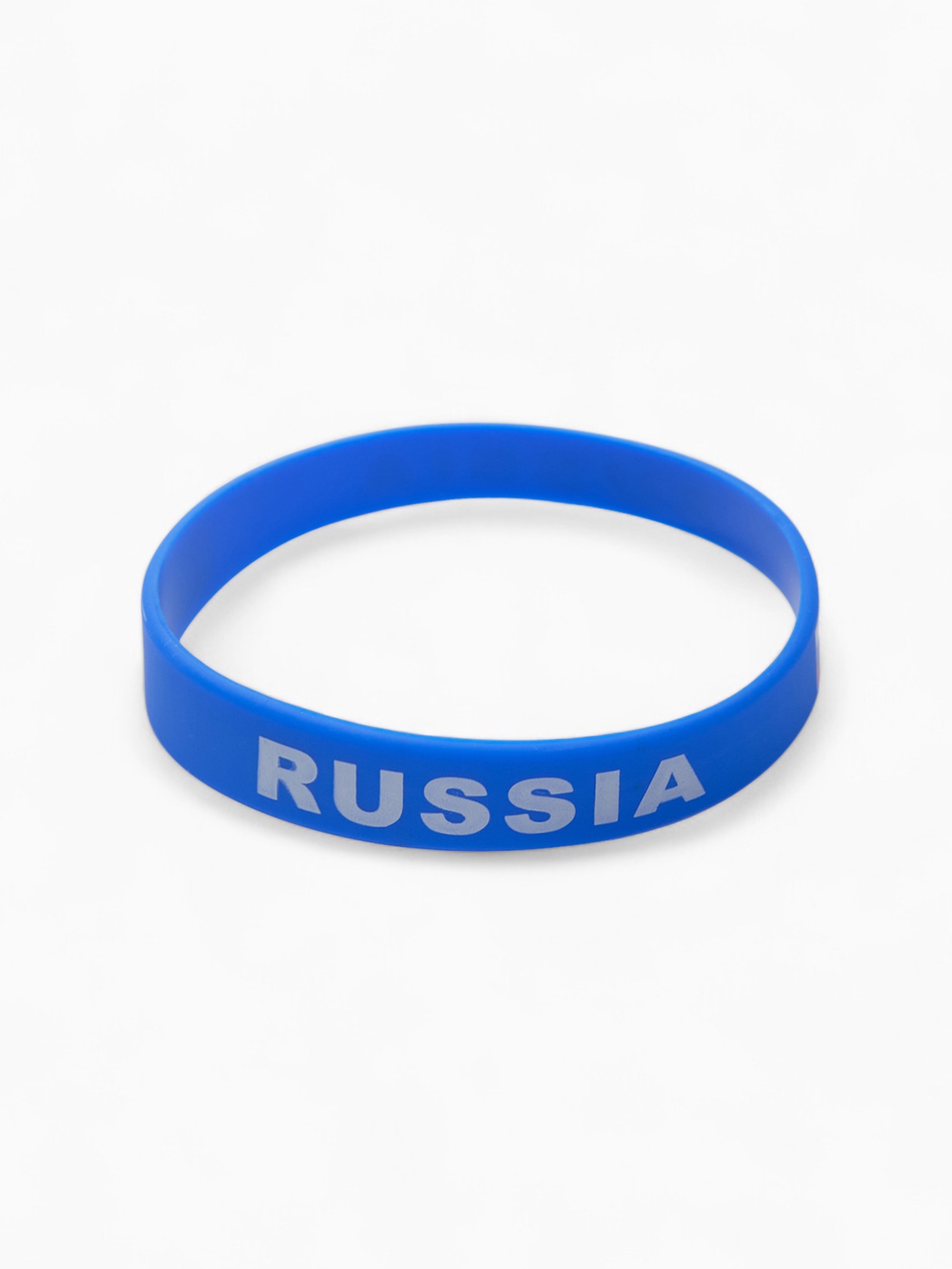 Силиконовый браслет «РОССИЯ», цвет синий (9866509) - Купить по цене от ...