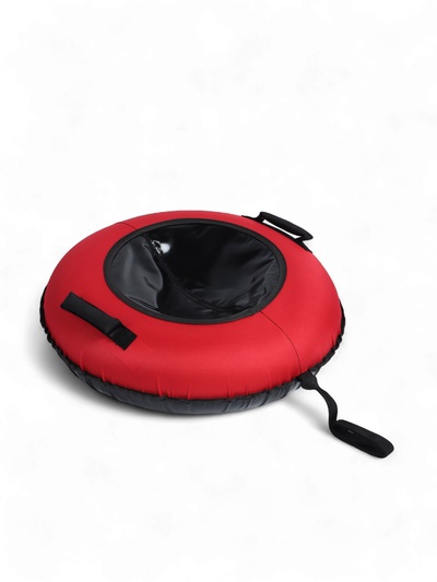 Тюбинг-ватрушка Winter Star, диаметр чехла 80 см, красный