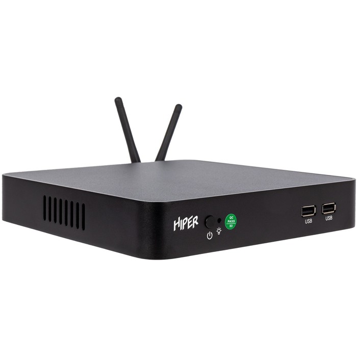 Неттоп Hiper M8 Cel J4125 (2) UHDG 600 Free DOS GbitEth WiFi BT 65W черный (T7I24CL442) - фото 51357564