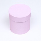 Набор круглых подарочных коробок 5 в 1 «Пыльная роза», 20×20 - 15×15 - Фото 5