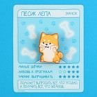 Значок деревянный "Корги Лепа", 2,8 х 3,5 см - фото 23023500