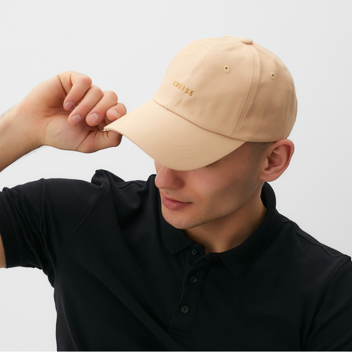 Кепка MINAKU Cruise, песочный, размер 54-56 - Фото 1