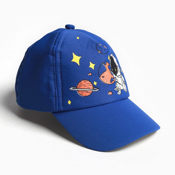 Кепка детская MINAKU «Космонавт», размер 48-50, синяя