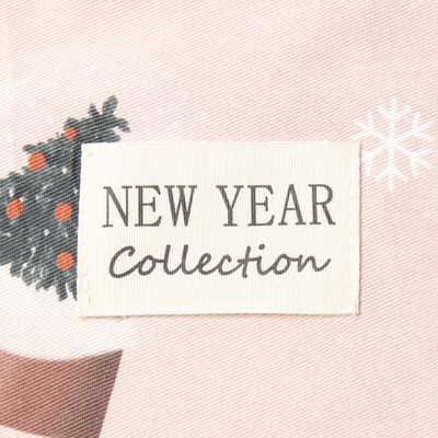 Фартук Этель "Новогодние украшения" 60х70 см, 100% хл, саржа 190 г/м2