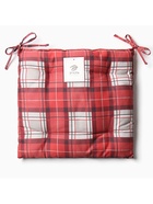 Подушка на стул «Этель. Уютное Рождество», 42×42 см, красная - фото 60820856