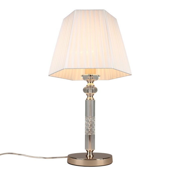 Настольная лампа Silvian Е27 60Вт - фото 1907853979