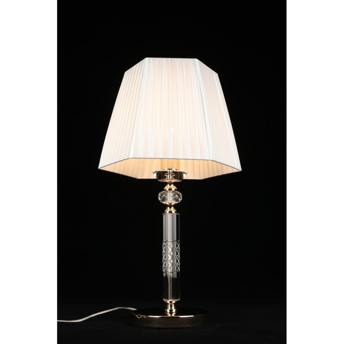 Настольная лампа Silvian Е27 60Вт - фото 1907853989
