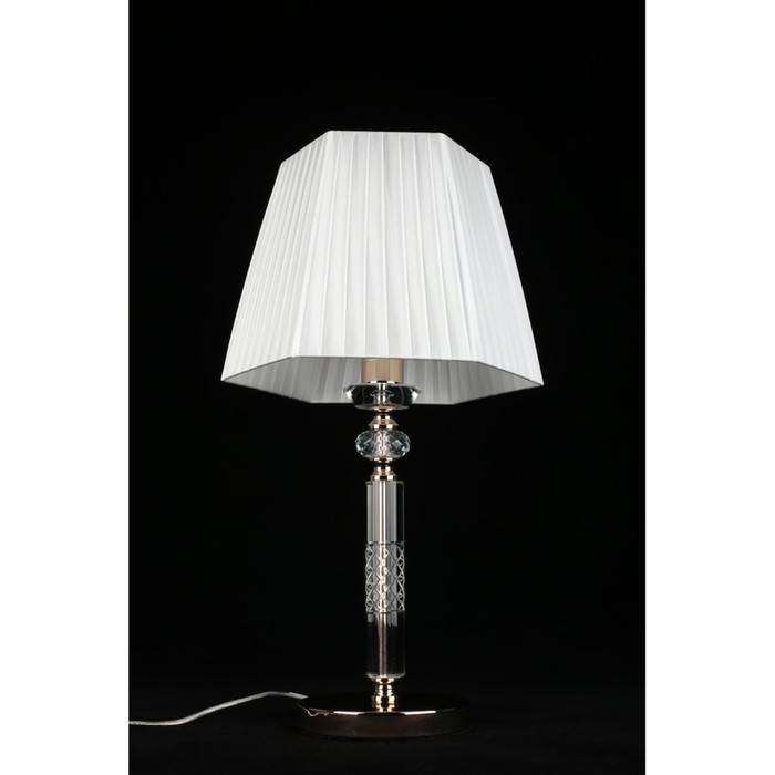 Настольная лампа Silvian Е27 60Вт - фото 1907853990