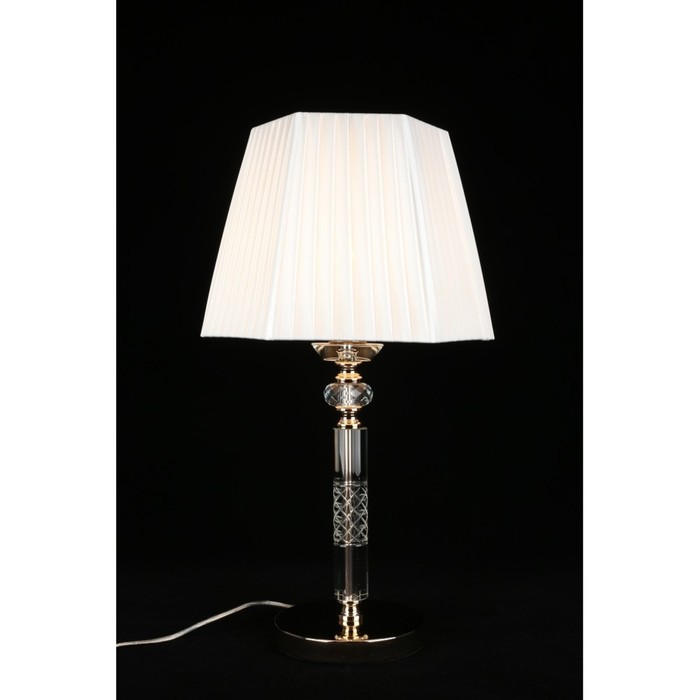 Настольная лампа Silvian Е27 60Вт - фото 1907853991